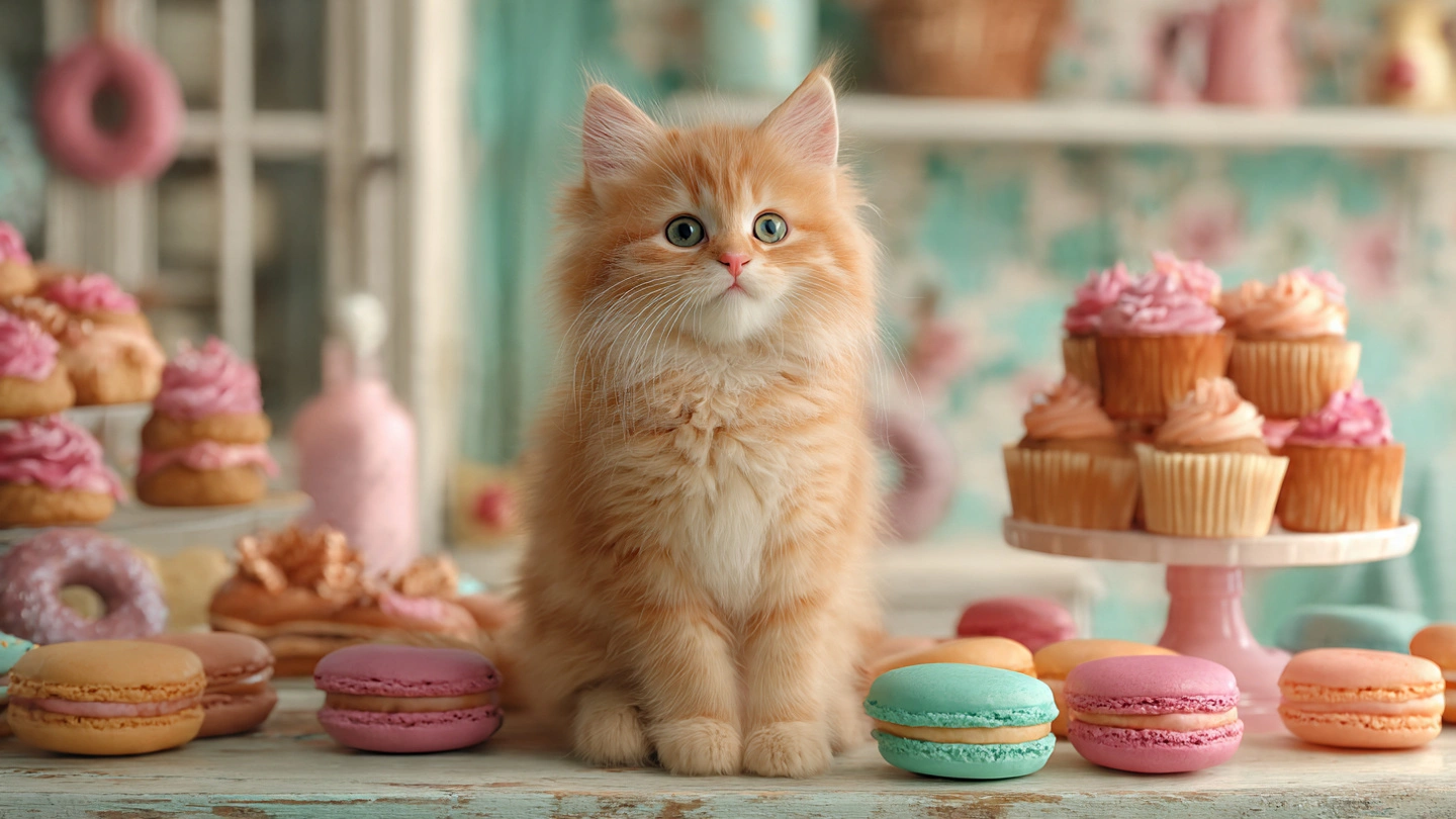 Cat Names Inspired by Food