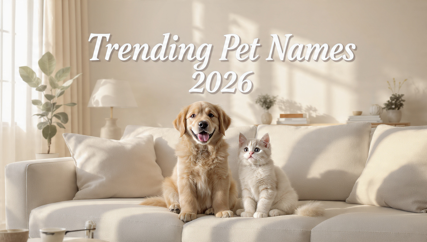 Trending Pet Names in 2026